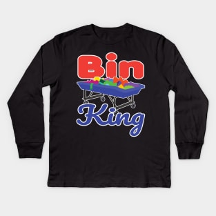 Bin King Kids Long Sleeve T-Shirt